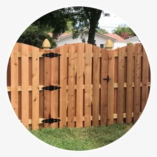 Hurricane Fence Wood Gate - Gate #4823074