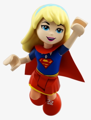 Lego Supergirl Png Banner Black And White - Lego Dc Superhero Girls Supergirl #4823664