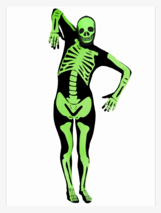 Glow In The Dark Skeleton Morphsuit £25 From Asda - Halloween Costumes Skeleton Glow In The Dark #4825571