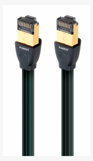 Audioquest Forest Ethernet Cable - Audioquest Rj/e Network Cable - Cat 7 - 5 Ft - Black/red #4826213