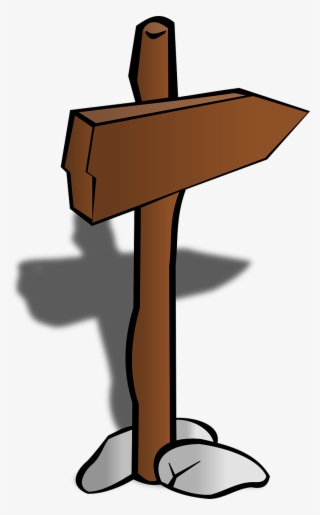 Jesus On The Cross Cartoon 9, Buy Clip Art - Cartoon Sign Post Png #4827139