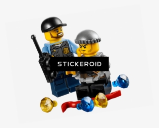 Lego Police Officer And Gangster - Lego City Police Atv Play Set #4827284