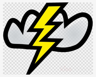 Download Thunder Drawing Clipart Thunderstorm Clip - Thunder Mascot Png #4828496