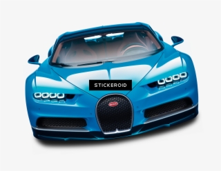 Bugatti Logo - Blue Bugatti Chiron Front Fan Hoodie #4828966