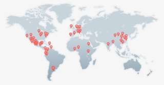 Chapter Highlight Brooklyn, Ny - Blue World Map Blank #4829033
