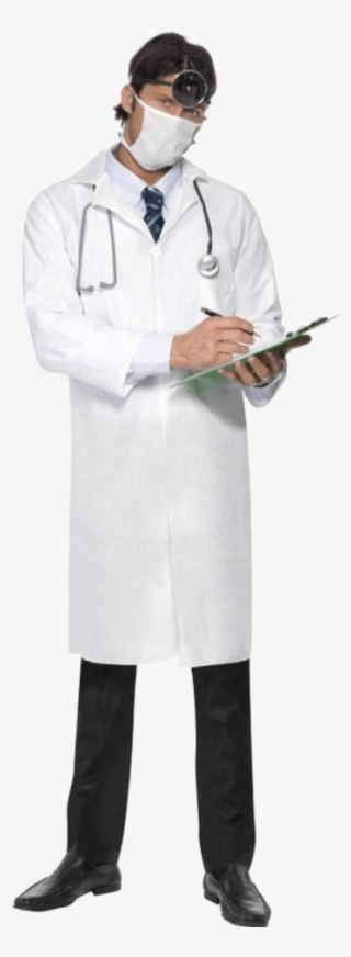 Budget Doctor Lab Coat And Mask - Doctor Outfit #4830612