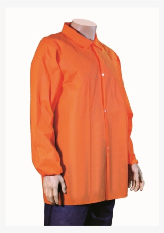 Spunbond Polypropylene Lab Jacket 2xl Or - Active Shirt #4830809