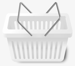 Shopping Cart White - White Shopping Basket #4830987