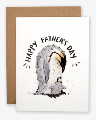 Happy Father's Day Penguin - Greeting Card #4831486