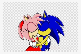 Download Sonic The Hedgehog And Amy Kiss Clipart Amy - Wrigley Field #4833185