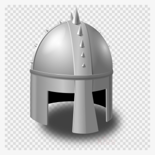 Cartoon Knight Helmet Clipart Middle Ages Knight Helmet - Casque De Chevalier Dessin #4833189