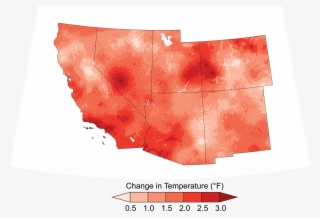 Temperatures Increased Across Almost All Of The Southwest - Flag #4833263