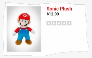 Hey Guys I Think I Found The Perfect Sonic Plush - Cartoon #4833485