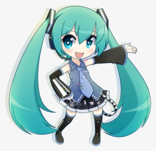 Miku Chibi Png - Chibi Hatsune Miku Png #4834455
