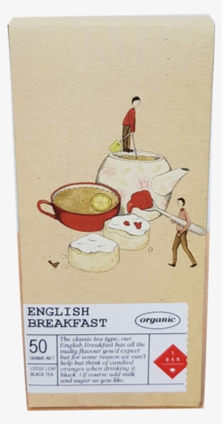 Organic English Breakfast Loose Leaf 50g - Cartoon #4835727