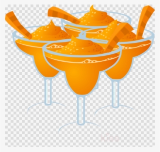 Clip Art Clipart Margarita Smoothie Orange Drink - Clip Art #4836911