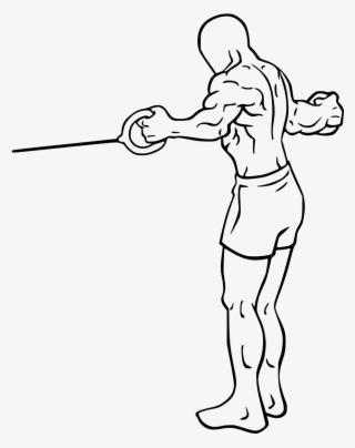 Back Flys Exercise Band - Band Back Fly #4837815