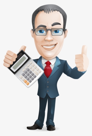 Accountant Cartoon Png #4839442