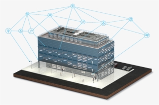 A Building, Fully Equipped With Lemonbeat Devices Can - Smart Building #4839745