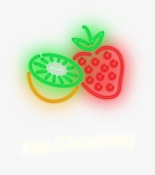 Delicious, Electric Flavors - Neon Strawberry Png #4840319