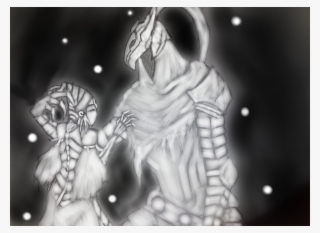 Clip Art Stock Dark Souls Fanart By - Dark Souls 4 Ciaran And Artorias #4841107