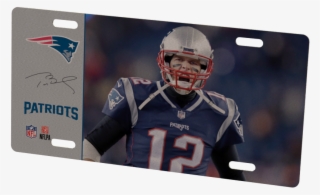 New England Patriots Tom Brady Metal Photo - New England Patriots #4841377