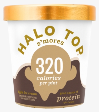 Halo Top S'mores Ice Cream - Halo Top Salted Caramel #4841394