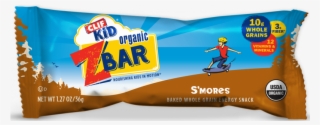 Clif Kid Bar Smores Png Organic Brownie Baked Cartoon #4841913