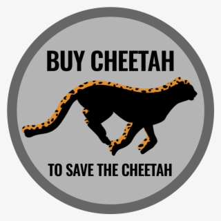 Your Donation - Cheetah Silhouette Transparent #4842025