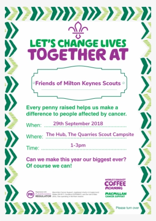 Milton Keynes District Scouts - Macmillan Coffee Morning 2018 #4842902