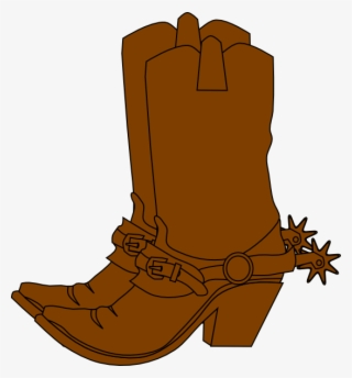 Wild West Boots Clip Art #4843182