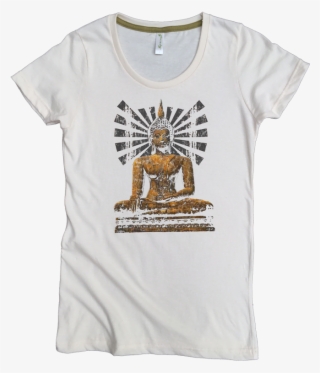 Sun Buddha W Natural - T-shirt #4843903