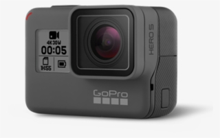 Gopro Hero 5 Black Png Clip Art Black And White Stock - Gopro Hero5 Black 4k Action Camera #4844015