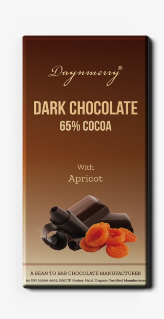 65% Dark Chocolate With Apricot - Dark Chocolate #4844226