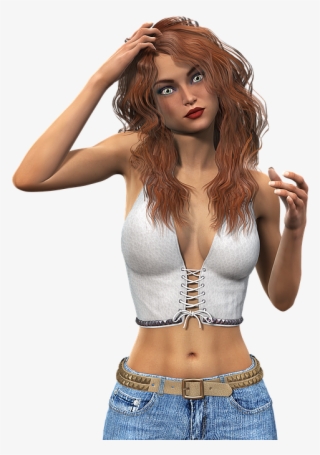 Woman, Long Hair, Beauty, Sexy, Clothing, Female - Girl #4845708