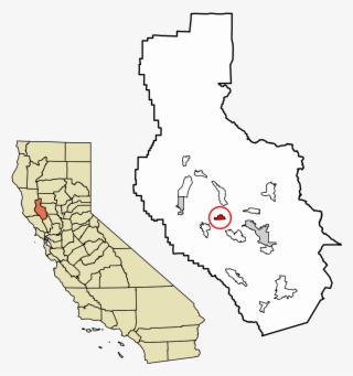 Lake County California Incorporated And Unincorporated - California Map #4846705
