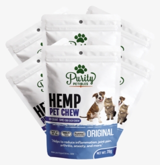 Purity Petibles Hemp Pet Treats 150mg 6 Pcs - Cannabidiol #4849058