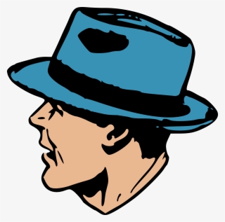 This Free Icons Png Design Of Man In Blue Hat #4852928