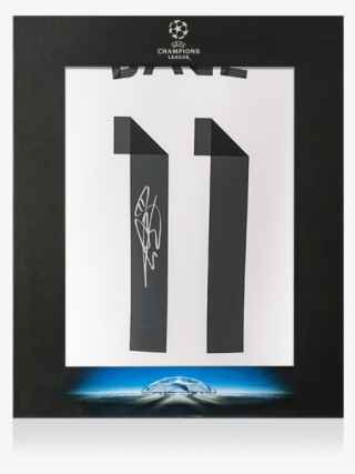 Gareth Bale Official Uefa Champions League Back Signed #4854640