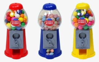 Dubble Bubble Dispenser Gumball Machine - Bubblegum Bubble Transparency Png #4855830