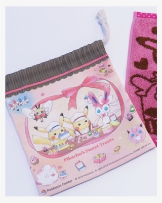 *pokecen* Pikachu's Sweet Treats ~ Drawstring Bag - Pokémon #4856337