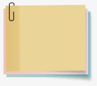 Banner Freeuse Download Paper Post It Stickers - Paper And Clip Png ...