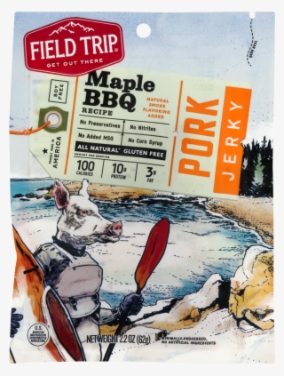 Field Trip Pork Jerky, Maple Bbq Recipe - 2.2 Oz #4857306