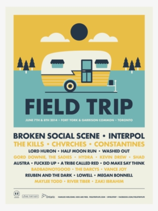 Broken Social Scene, Interpol, The Kills Field Trip - Ross Proulx #4858010
