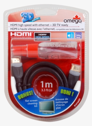 Image For 1 M Hdmi Cable And Cleaning Set For Tv - Cable #4858826