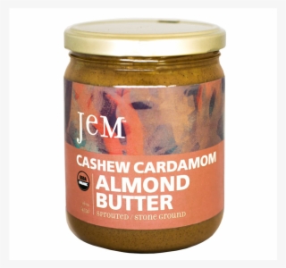 Almond Butter, Cashew Cardamom, Jem - Jem Raw Organic - Organic Sprouted Almond Butter Cinnamon #4859099