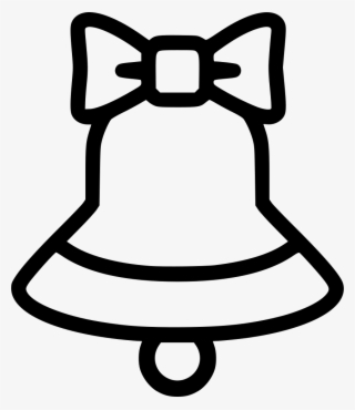 Jingle Bell Comments - Bell Black And White Png #4859235