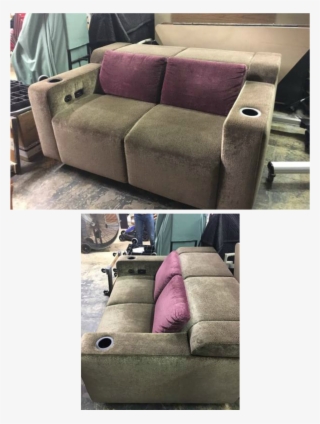 Animal Print Theater Seating - Recliner #4859923