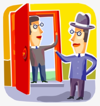 Vector Library Stock Businessman Clipart Associate - Cartoon #4861370