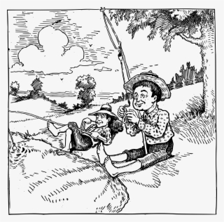 This Free Icons Png Design Of Fishing Boys #4861717